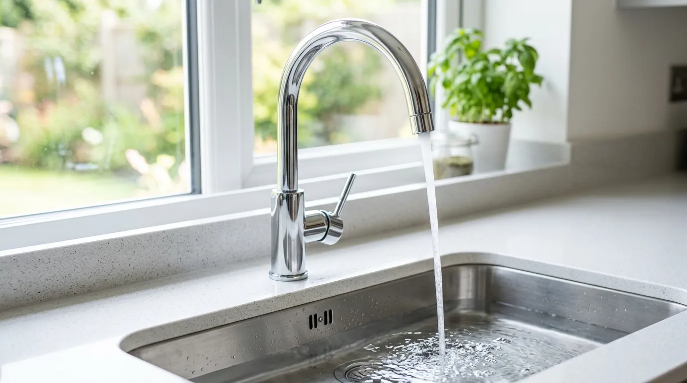 Local Plumbing Master Pros same day plumber fixing a faucet in Buffalo, IL